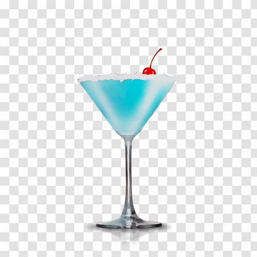 Blue Hawaii Martini Sea Breeze Cocktail Garnish Bacardi - Alcohol - Alcoholic Beverage Transparent PNG