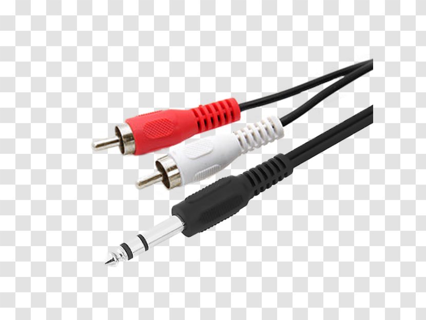 Coaxial Cable RCA Connector Phone Electrical Speaker Wire - Caballero Transparent PNG