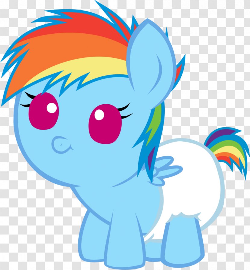 Rainbow Dash Pony DeviantArt - Heart Transparent PNG