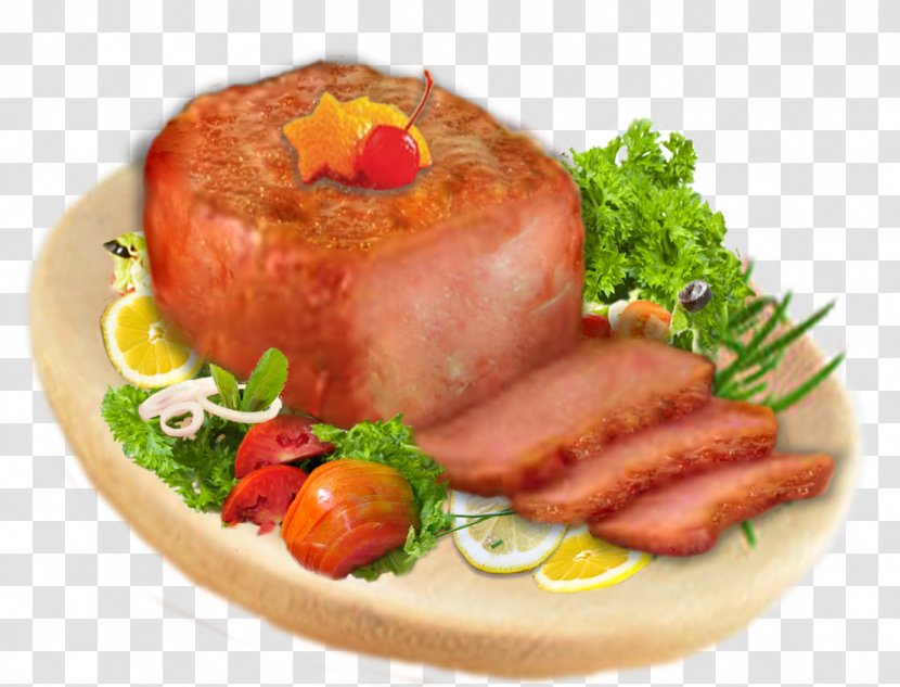 Bayonne Ham Roast Beef Food Bacon - Philippines Delicacies Transparent PNG