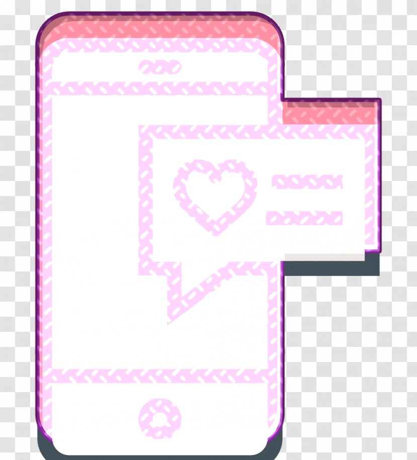 Love Icon Message Phone - Technology - Rectangle Mobile Case Transparent PNG