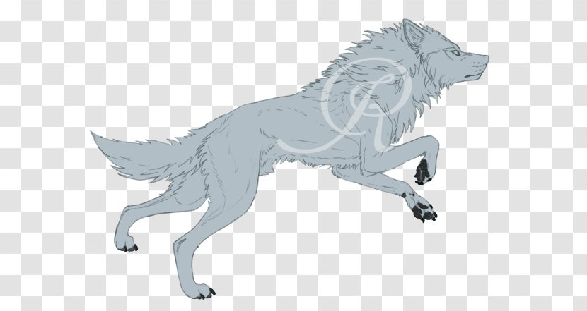 Canidae Dog Drawing Line Art Animal - Digital - Wolf Sketch Transparent PNG
