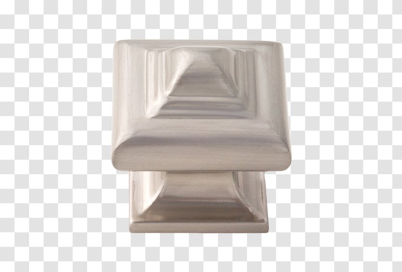 Alno Geometric Square Knob Finish: Satin Nickel Product Design Geometry Rectangle - Kitchen Shelf Transparent PNG