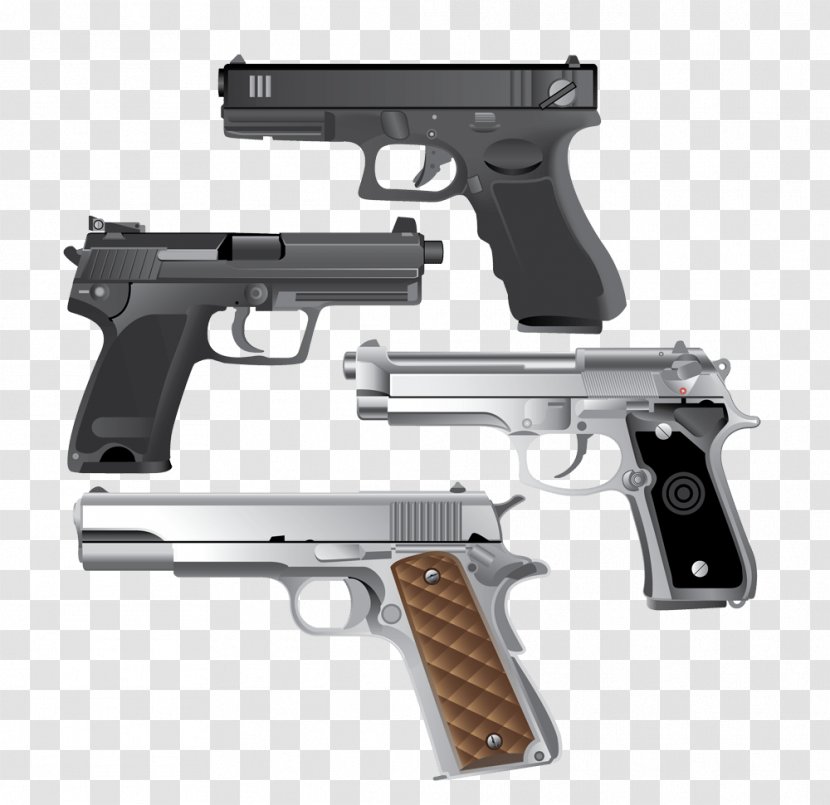 Firearm Personal Defense Weapon Handgun - Ranged Transparent PNG