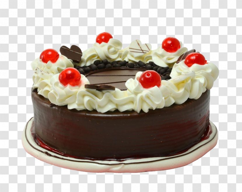 Cream Chocolate Cake Ganache White Birthday - Sugar - Red Material Free To Pull Transparent PNG