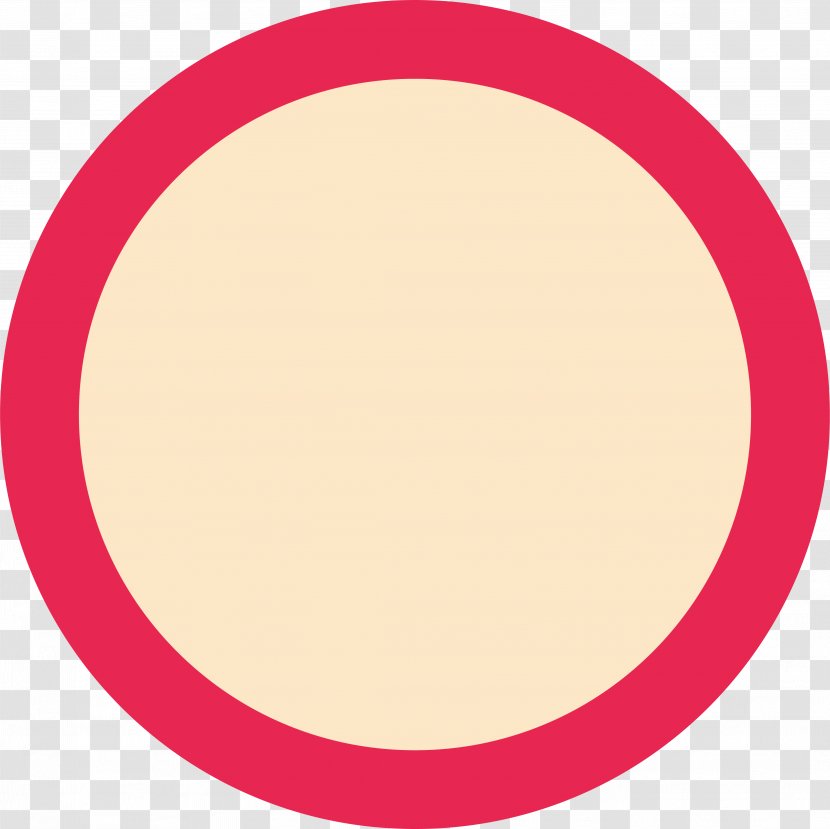 Circle Area Angle Point Red - Symbol - Round Shield Transparent PNG