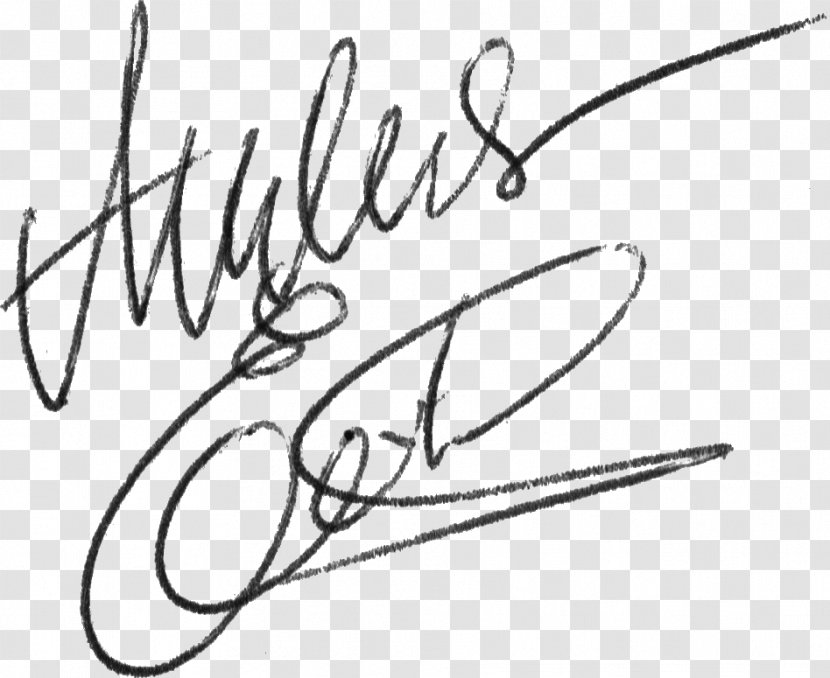Comedian Autograph Signature - Black And White - Autograf Transparent PNG