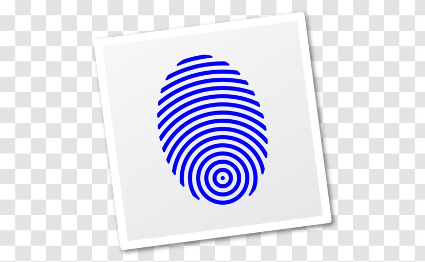 Fingerprint Pictogram Line - Digit Transparent PNG