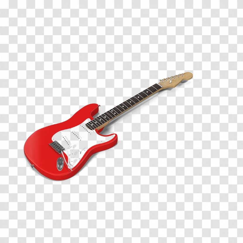 Electric Guitar Gibson Les Paul String Instrument Musical - Frame - Red Transparent PNG