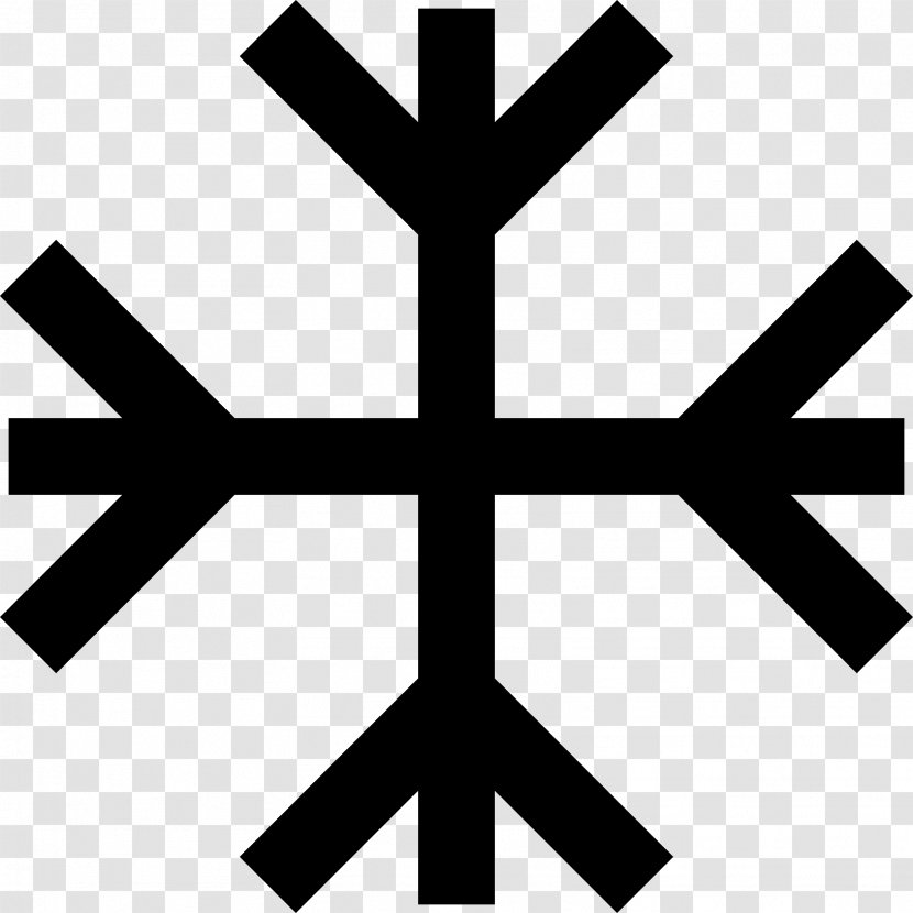 Party Of The Swedes Political Logo - Snowflake Transparent PNG