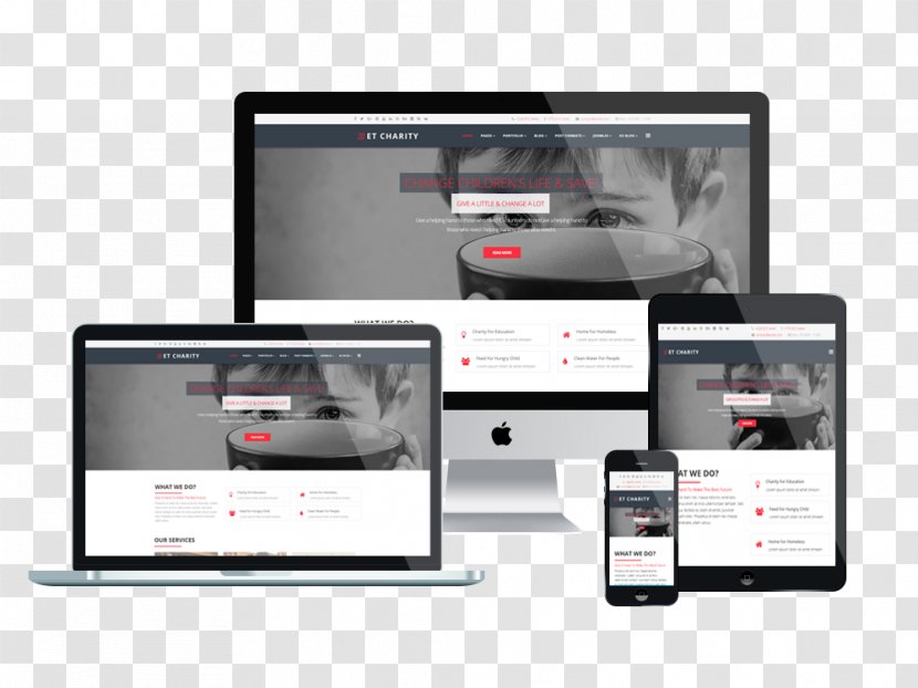 Responsive Web Design Template System Joomla VirtueMart - WordPress Transparent PNG