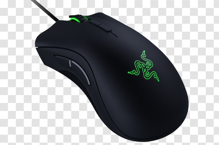 Computer Mouse Keyboard Razer DeathAdder Elite Inc. Color - Acanthophis Transparent PNG