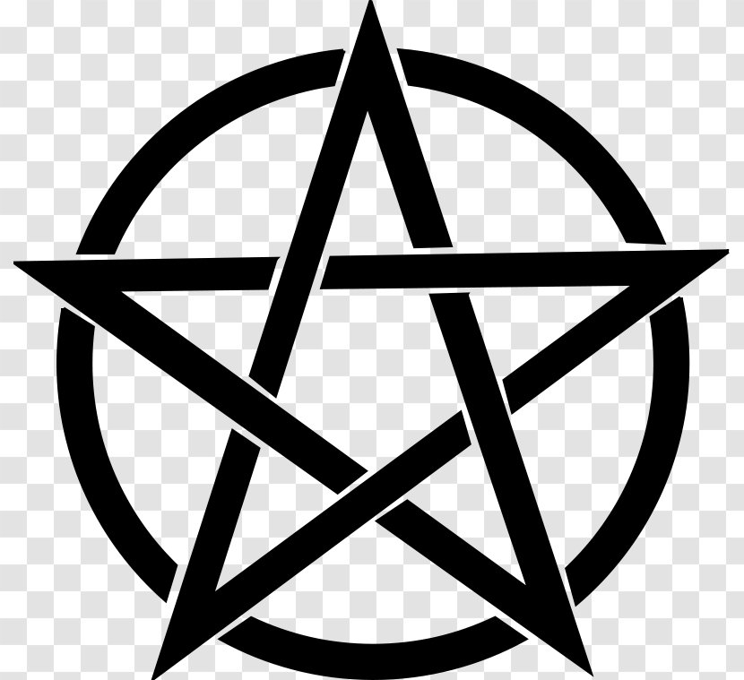 Pentagram Pentacle Wicca Clip Art - Occult - Witchcraft Cliparts Transparent PNG