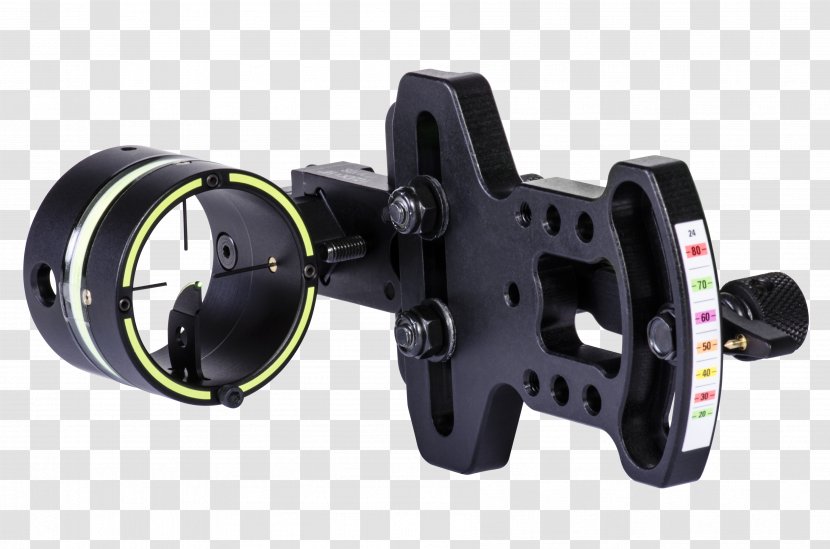 Bowhunting Archery Bow And Arrow Sight - Target - Sights Transparent PNG