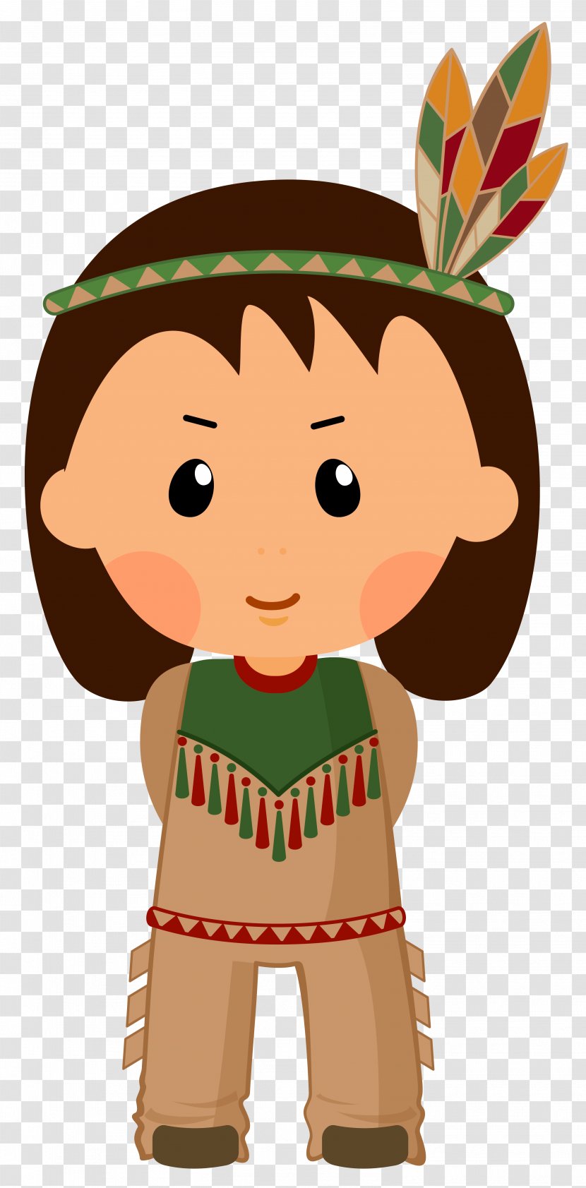 Native Americans In The United States Boy Clip Art - Christmas Ornament Transparent PNG