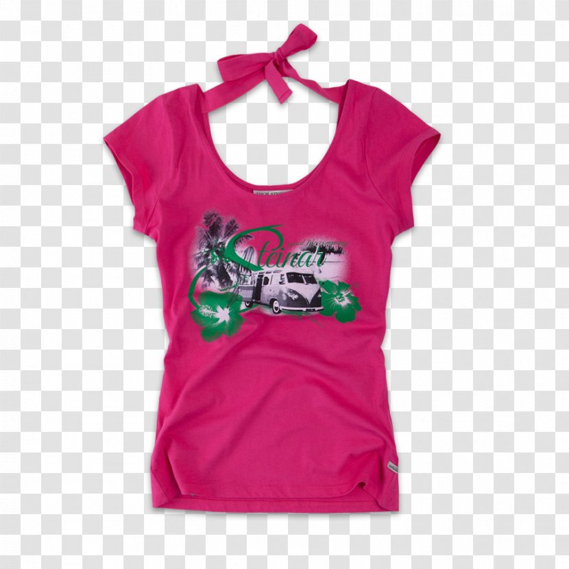 T-shirt Sleeve Pink M Outerwear Transparent PNG