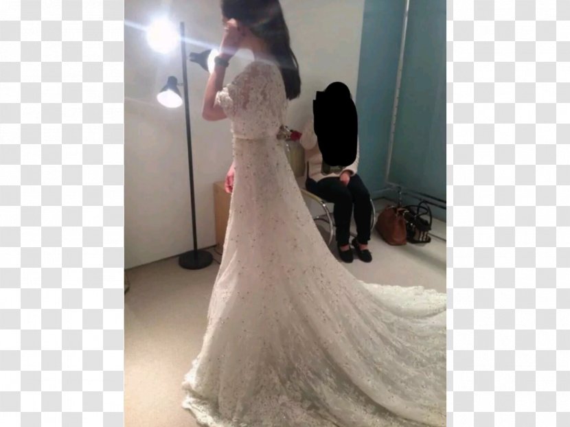 Wedding Dress Lace Marriage Pronovias - Watercolor - Tree Transparent PNG