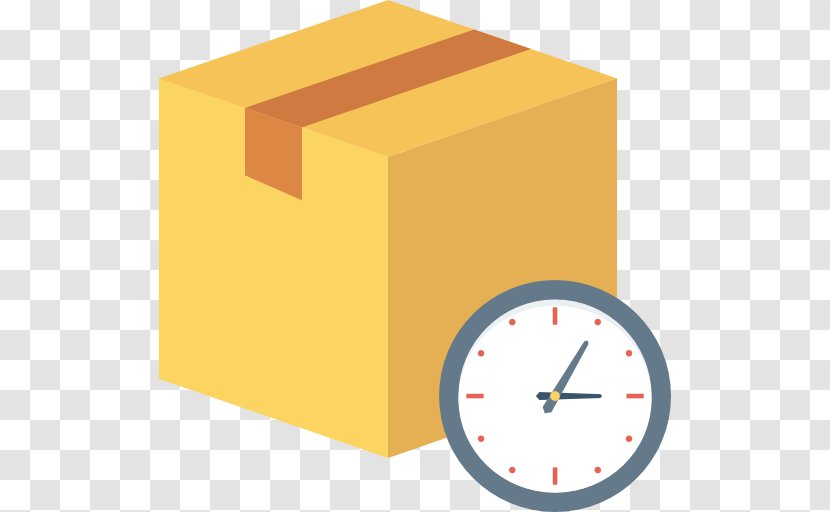 Product Design Yellow Angle Line - Cardboard Box 2b Transparent PNG