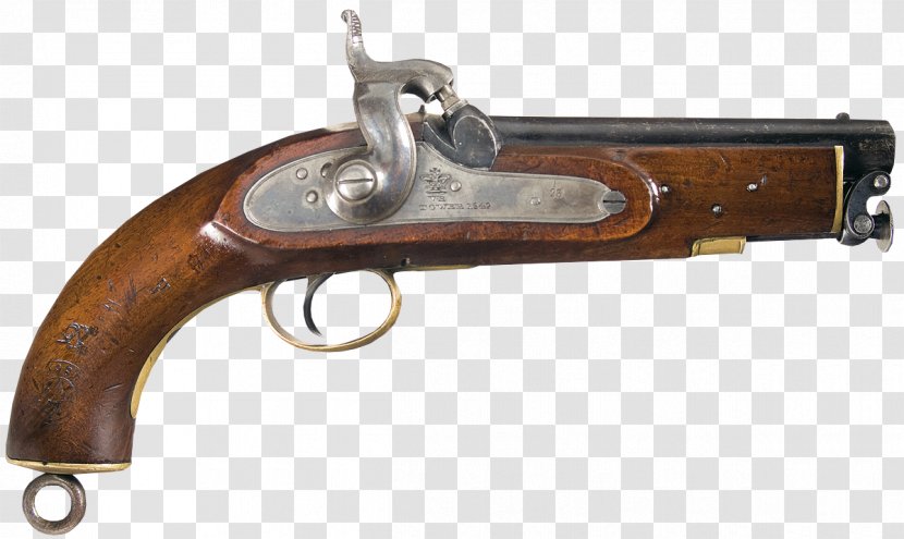 Springfield Armory Pistol Flintlock Firearm Weapon - Heart - Guns Transparent PNG