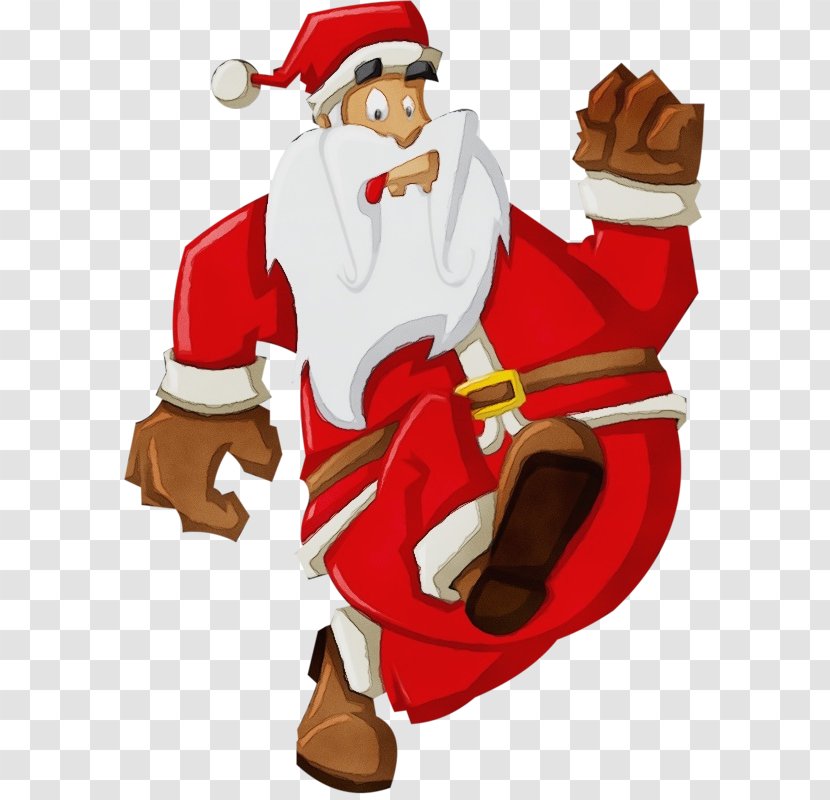 Santa Claus - Christmas Day - Cartoon Transparent PNG