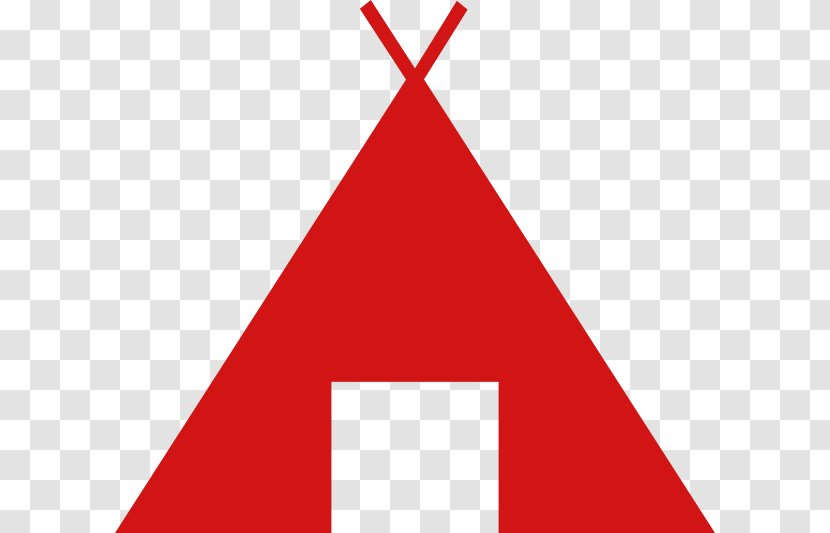 Triangle Area Brand - Tent Vector Transparent PNG