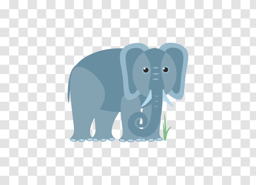 African Elephant Indian Animal Mammal - Asian - Illustration Transparent PNG