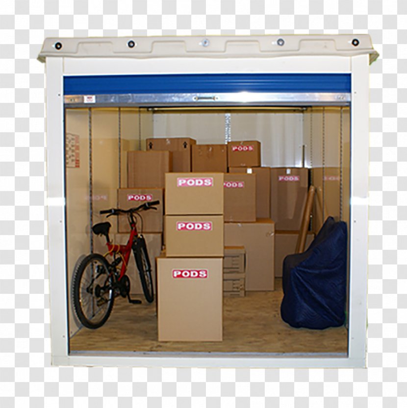 PODS Shipping Container Self Storage Mover Intermodal - Transport Transparent PNG