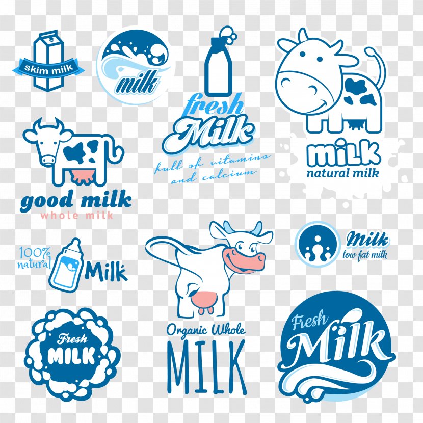 Milk Logo Design - Brand Transparent PNG