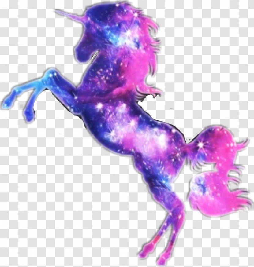 T-shirt Horse Galaxy Unicorn Printing - Milky Way Transparent PNG
