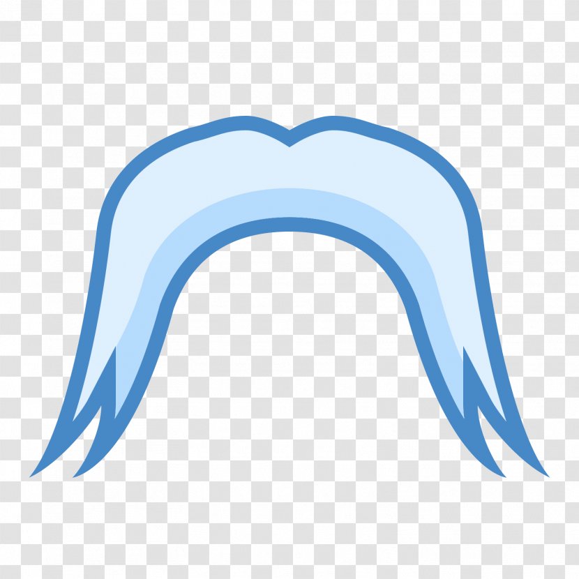 Moustache Clip Art - Blue Transparent PNG