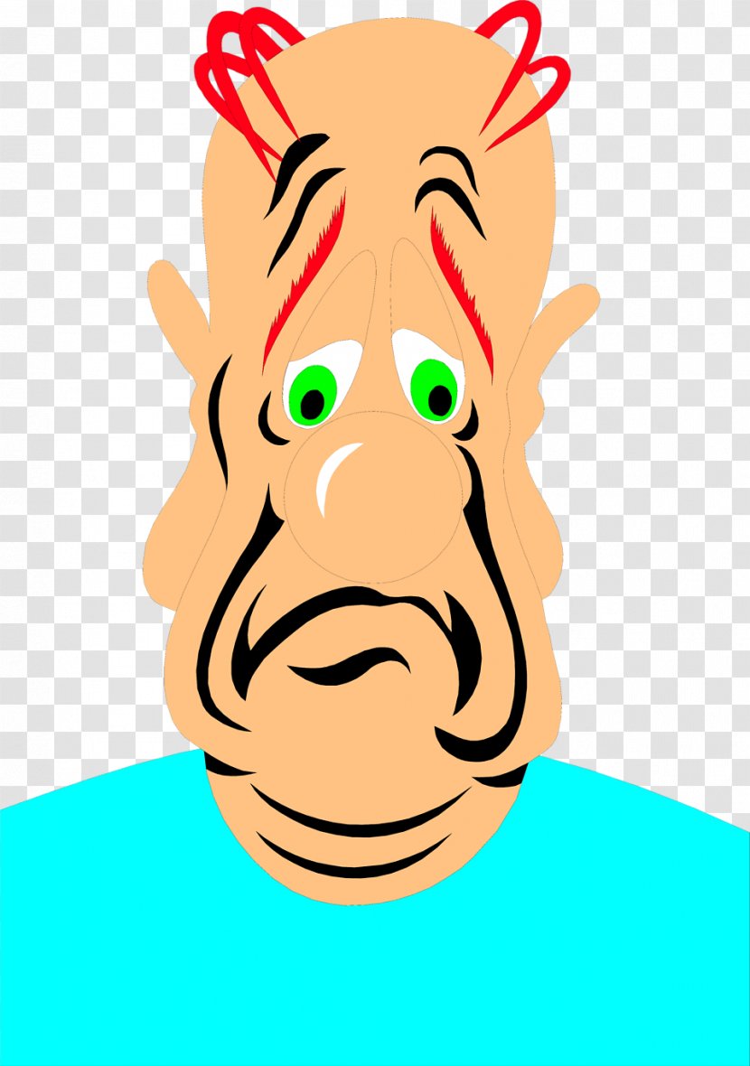 Cartoon Drawing Clip Art - Nose - Obesity Transparent PNG