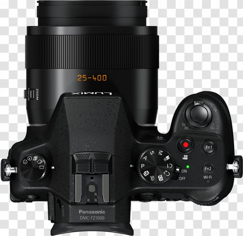 Lumix Panasonic Bridge Camera Zoom Lens - Reflex - Top Shot Transparent PNG
