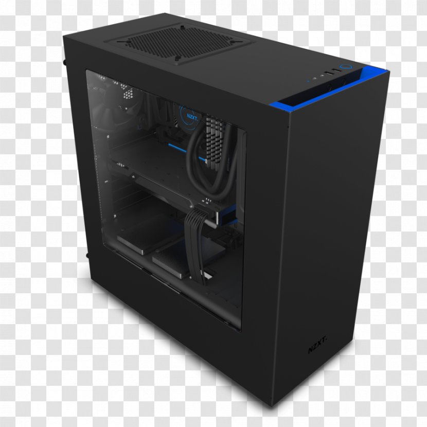 Computer Cases & Housings Nzxt ATX Gaming Personal - Case Modding - Air Ticket Transparent PNG