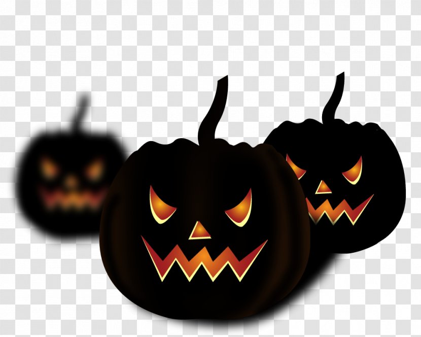 Halloween Pumpkin Free Jack-o-lantern - Cat - Lantern Horror Elements Transparent PNG