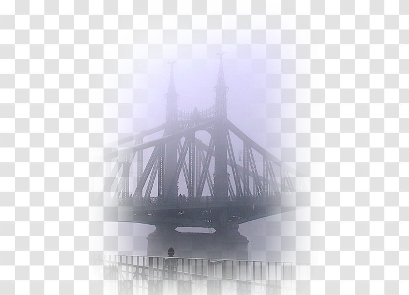 Bridge–tunnel Fog White - Monochrome Photography - Bridgetunnel Transparent PNG