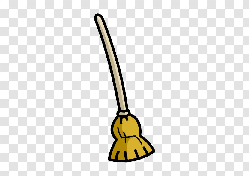 Club Penguin Broom Cleaning Animation - Witch S Transparent PNG