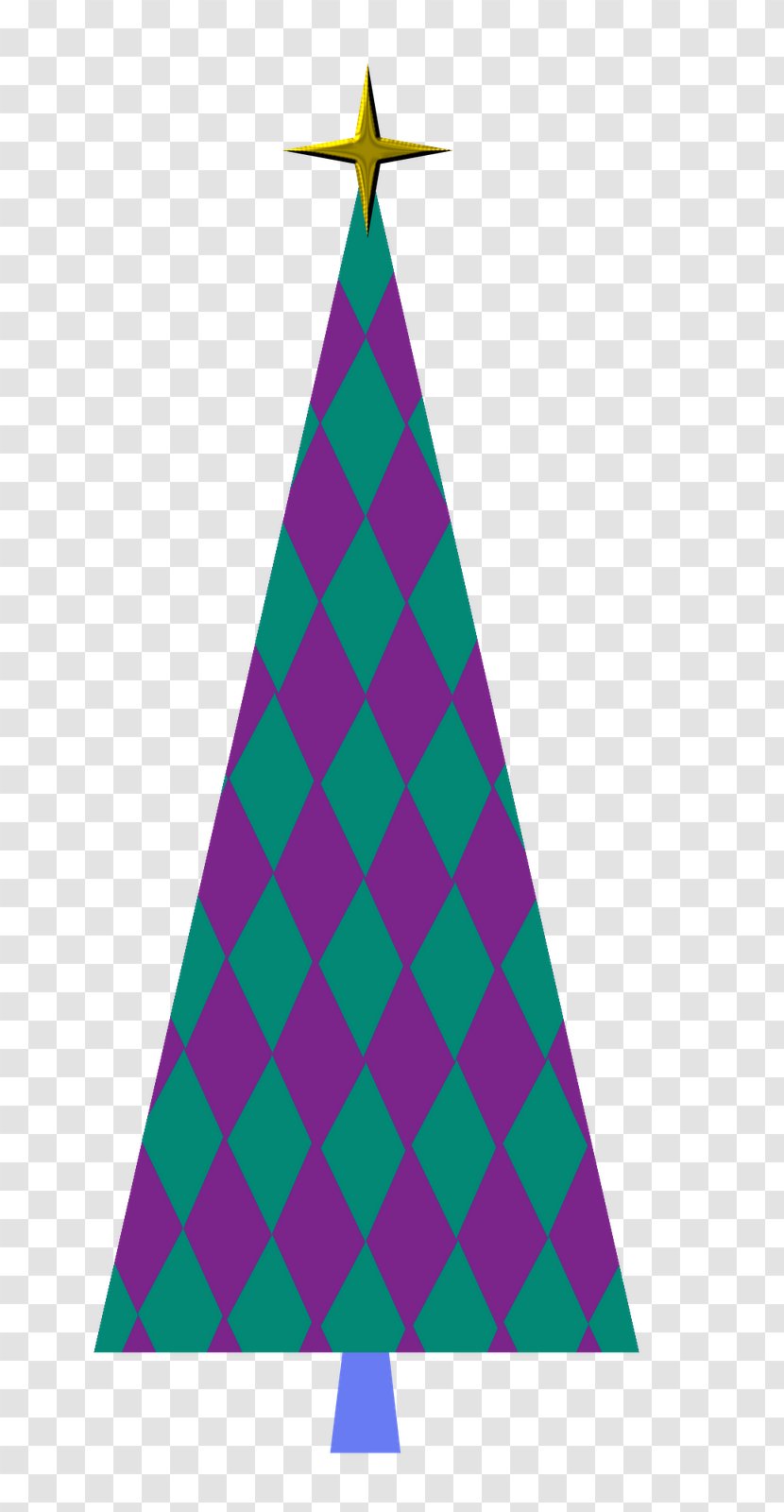 Triangle Graphics Microsoft Azure - Vector Christmas Tree Transparent PNG