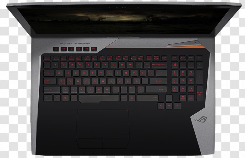 Laptop Intel Core I7 Gaming Notebook-G752 Series Computer Transparent PNG