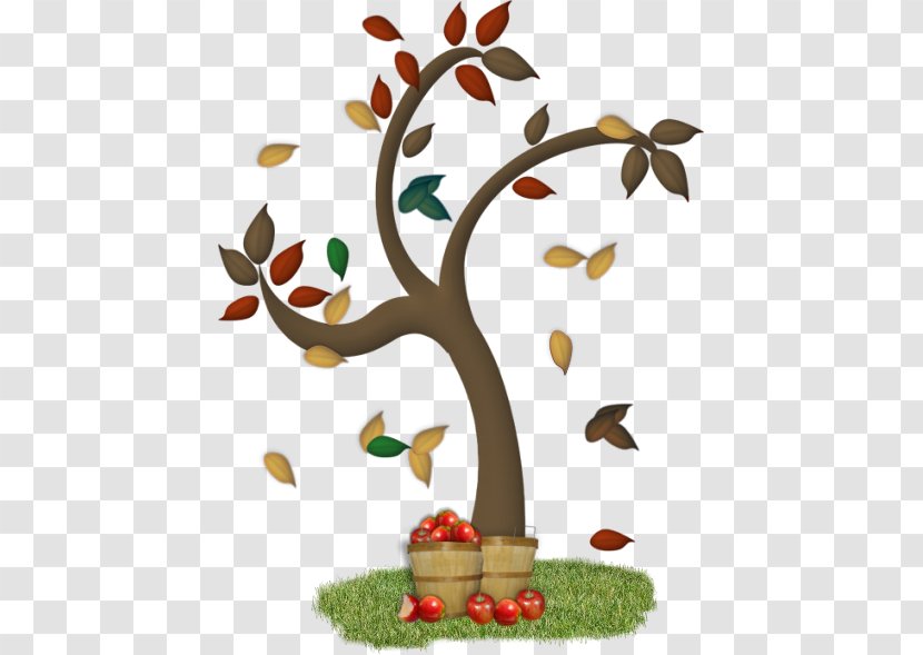 Trees And Leaves Branch Clip Art Treelet - Tree Transparent PNG