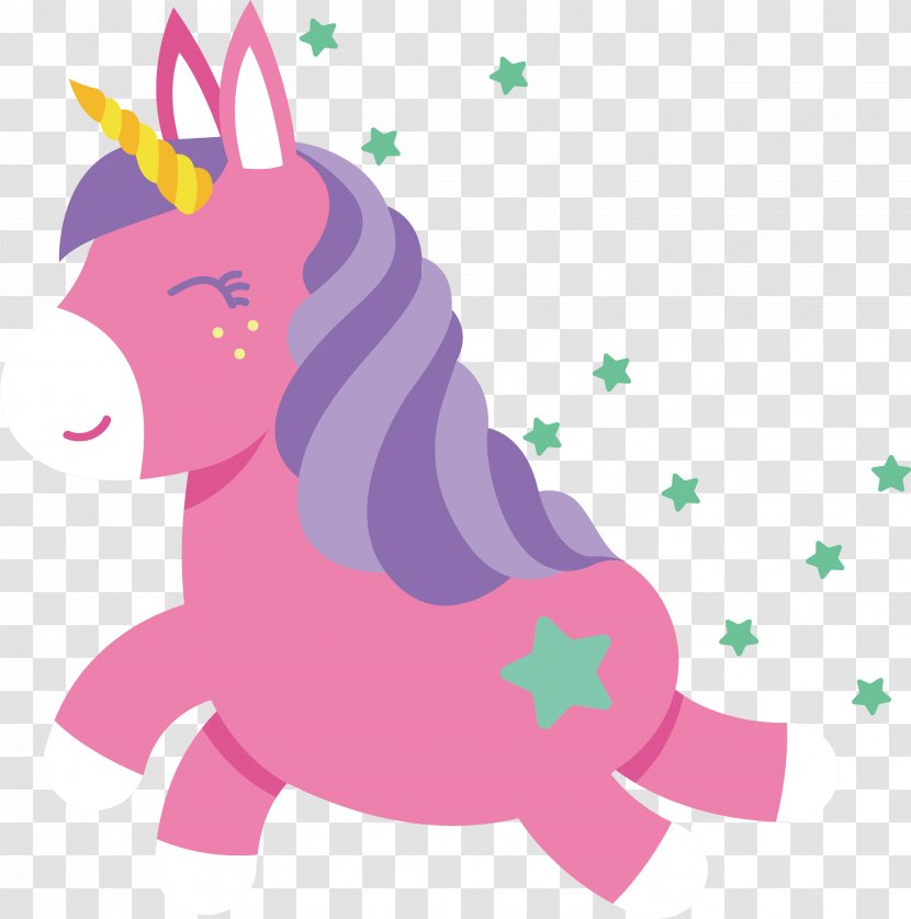 Invisible Pink Unicorn - The Running Transparent PNG