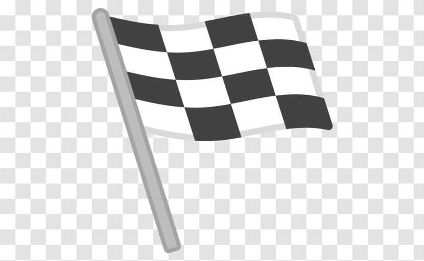 Emoji Happy Racing Android Flag Drapeau à Damier Transparent PNG