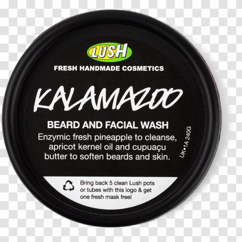 Lush Spa Cleanser Cosmetics Exfoliation - Cold Cream - Facial Transparent PNG