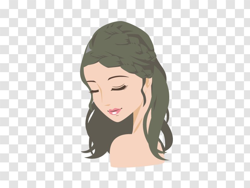 Hairstyle Model Capelli Scalp - Cartoon - Hair Models Transparent PNG