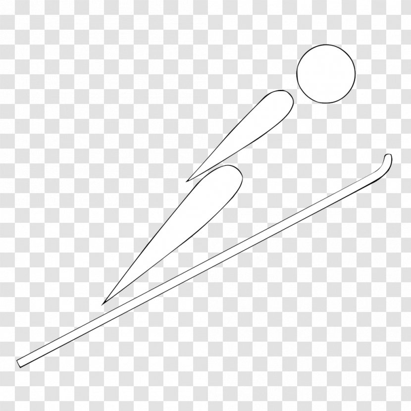 Line Point Angle - Hardware Accessory - Ski Jumping Transparent PNG