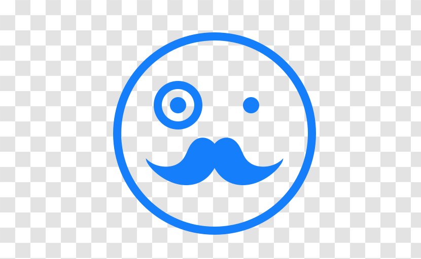 Smiley Emoticon Moustache Emoji Transparent PNG