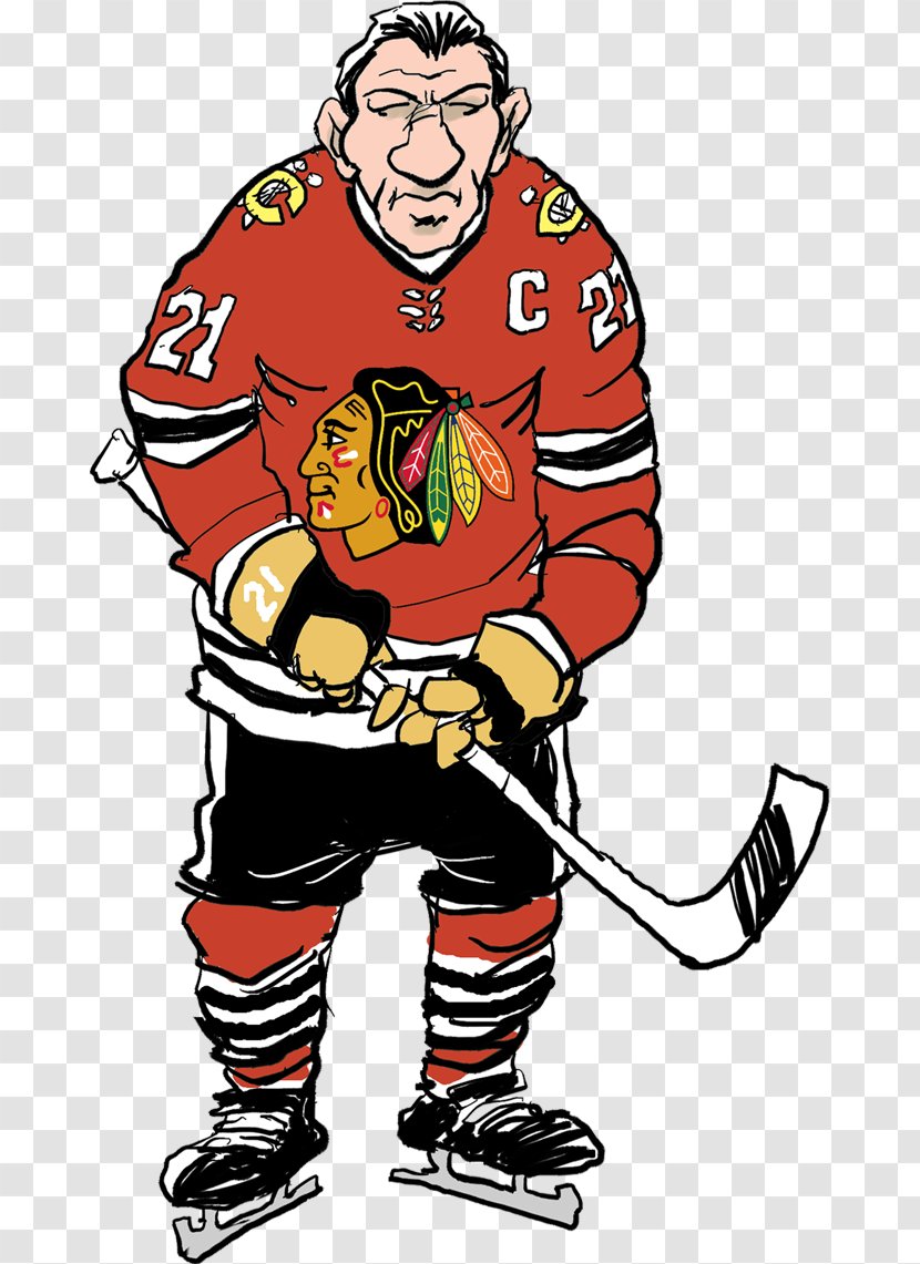 Chicago Blackhawks National Hockey League 2010 Stanley Cup Finals Playoffs Ice - Cartoon Goalkeeper Transparent PNG