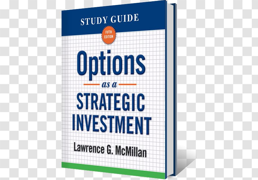 Options As A Strategic Investment Study Guide Book Brand Organization - Supplies Transparent PNG