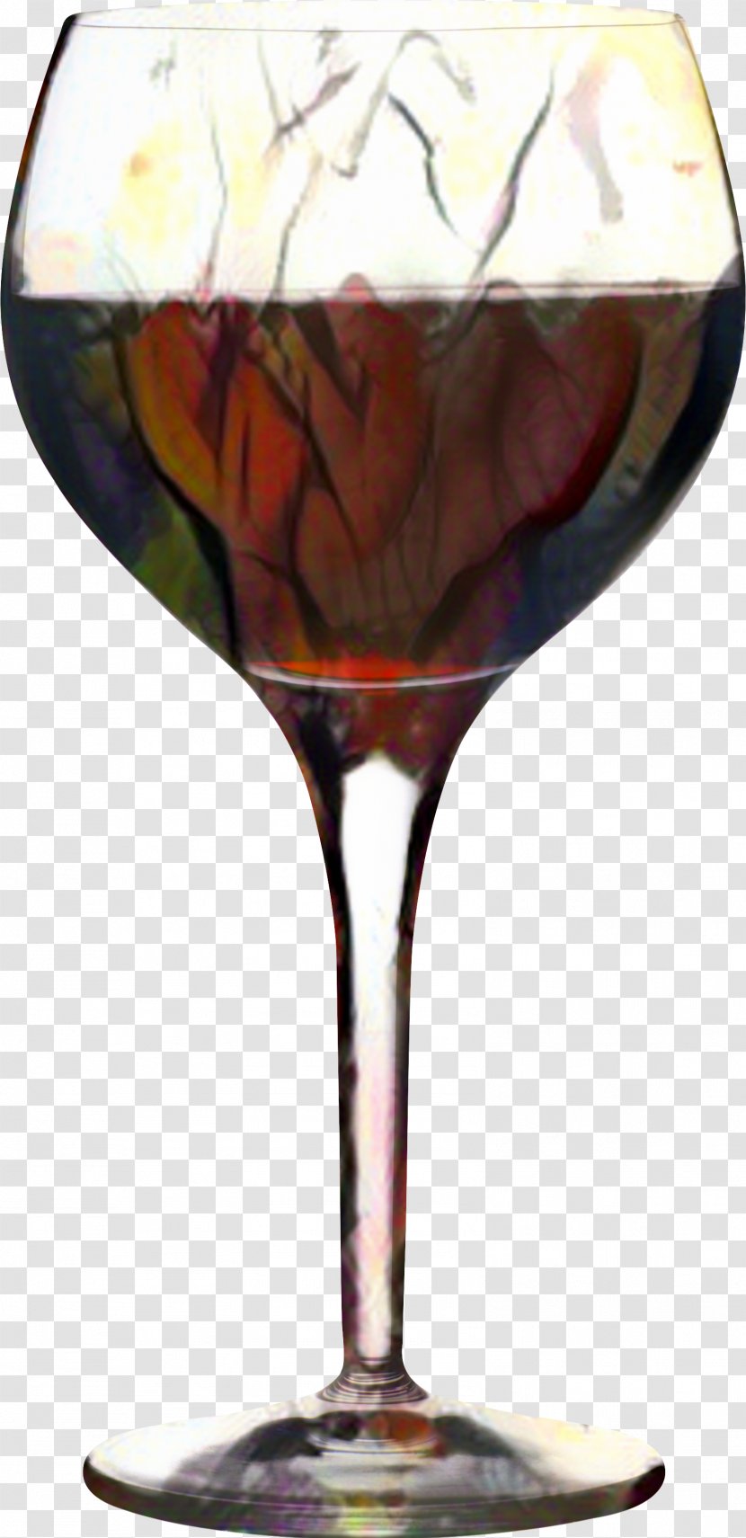 Wine Glass - Distilled Beverage - Kir Royale Transparent PNG