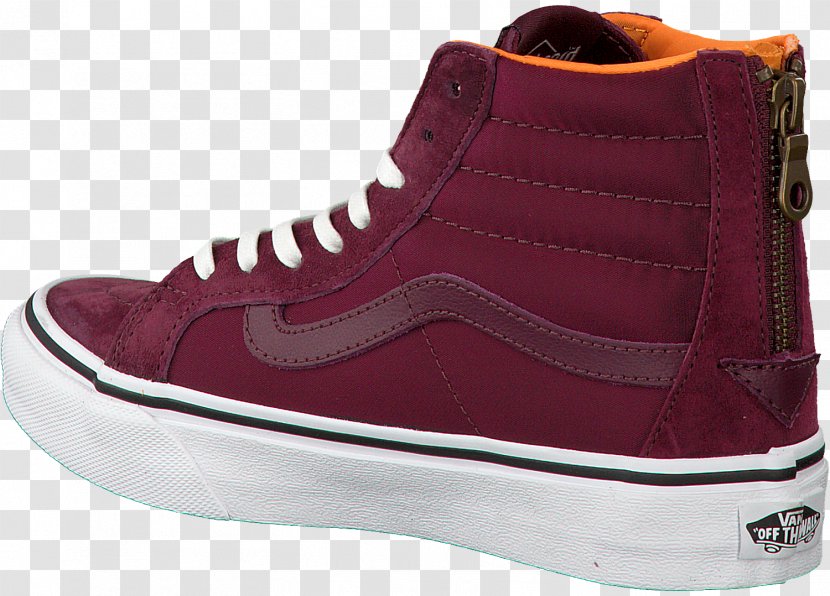 Skate Shoe Sports Shoes Vans Sk8-Hi SK8-Hi Slim Zip - Tree - Zips Sneakers Transparent PNG
