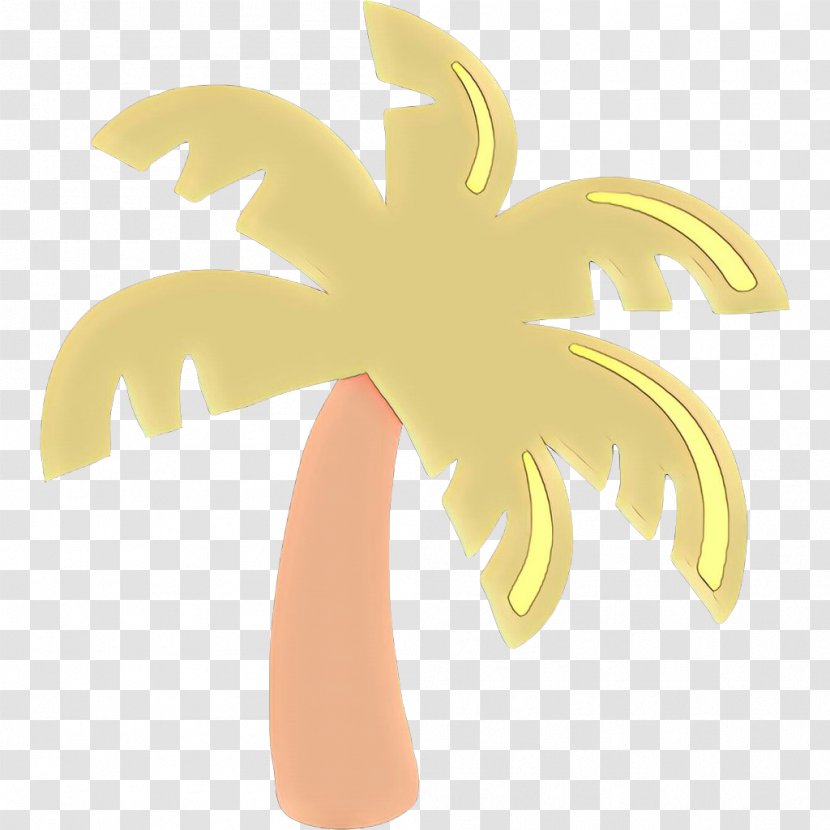Palm Tree Background - Cartoon - Finger Transparent PNG